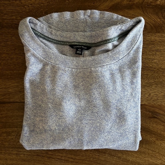 Lands End Scoop Neck 3/4 sleeve - Picture 9 of 10